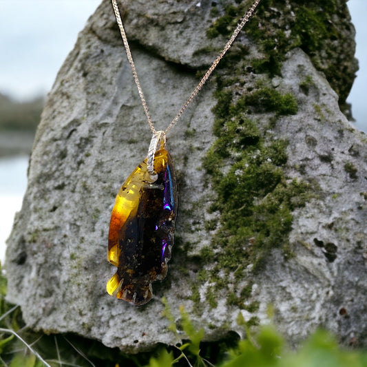 Baltic Amber Fish #003