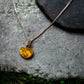 Baltic Amber Heart #003